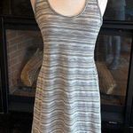 Converse Knit Dress Gray White Stripe Women Small High Low Summer  One Star Comfy Photo 0