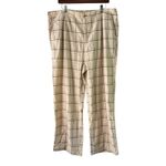 Allegra K  Plaid Pants High‎ Waist Stretch Career Casual Trousers XXL Photo 7