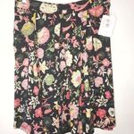LuLaRoe Madison Skirt Floral BNWT 2X Swing Pleated Photo 0