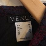 Venus  two tone burgundy & navy lace‎ dress Photo 3