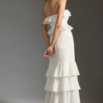 Anthropologie Let Me Be Strapless Tiered Ruffled Dress Photo 1