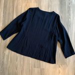 Lulu B navy top size S Blue Photo 3