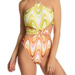 Becca  Women's Whirlpool Margot High Neck One-Piece Photo 2