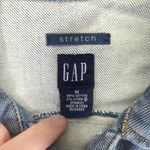 Gap Denim Trucker Jacket Stretch Women's Size Medium Photo 4