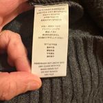 Gentle Herd NWT  Gray Wool Cashmere Blend Turtleneck Sweater Photo 6