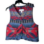 American Vintage vintage 90s 1990s retro Karen Kane western wool blend vest small Photo 1