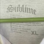 Sublime White Graphic Unisex T Photo 2