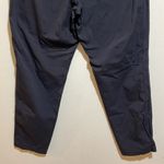Athleta  Trekkie Paper Bag Pants Black Pull On Nylon Hiking Size 6 405927 Photo 9