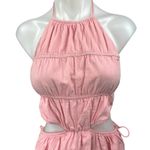 Sabo Caliana Pink Sleeveless Halter Cutout Cami Camisole Mini Tank Dress Size M Size M Photo 6