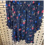 The Kooples  Black Floral Dress Size 2 Photo 4