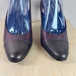 VTG Couture Donald J Pliner Slingback Heels Made in Italy Leather 90s Classic Size 7.5 Photo 2