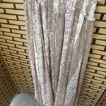 Vici Brown And Pink Floral Maxi Dress Size Medium Photo 6