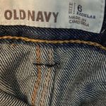 Old Navy  medium wash blue Jean mini skirt with pockets Photo 3