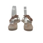 Melissa Harmonic Garden Flowers Flip Flops Sandals Jelly Rubber Pink Size US 8 Photo 6