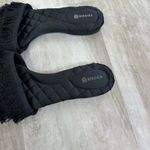 Birdies  The Sparrow Black Fringe Slides Sandals 7.5 Photo 1