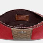 Coach NWT!  Large Charlie Pouch Colorblock Photo 6