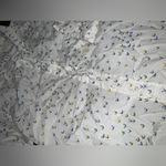 Frank & Eileen Barry button up cotton navy yellow butterfly print casual fall S White Photo 5