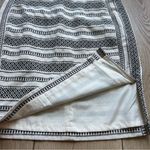 Loft NWT Ann Taylor  Black and White Print Pencil Skirt Knee-Length with Slit 12P Photo 8