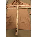 Soho  Womens Cowl Neck Peach Knit Sweater Sz Large Tunic Long Sleeve Pullover Photo 15