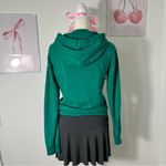 Aeropostale Vintage Y2K Green White Sweatshirt Hoodie Womens Medium Photo 3