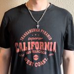 CZ Star Pendant Necklace for Men Women Streetwear Punk Hip Hop Unisex Style Silver Photo 5