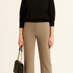 St. John Collection | Chevron Knit Wide Leg Knit Dress Pants Size 14 | EUC Photo 0