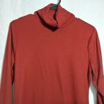 Sweet Adelyn Rust Red Ribbed Turtleneck Long Sleeve Dress Casual Size M Size M Photo 1