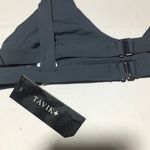 TAVIK COCO Scoop Neck Top Grey M Size M Photo 5