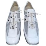 Stuart Weitzman Women's Multicolor Lace-Up Star Sneakers Casual 8 Narrow Photo 0