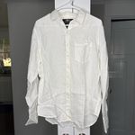 J.Crew NWT  Tall Garçon Classic Shirt Baird McNutt Irish Linen White Photo 1