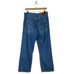 Levi's Levi’s Ribcage Straight Ankle Jeans Womens 30 Medium Wash High Rise Distressed Photo 3