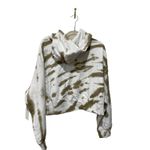 Good American Cool Crop Hoodie In Putty Tie Dye Size XXL Photo 6