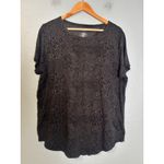 Torrid  Active Animal Print Performance Open Back Short Sleeve Shirt Size 1X Photo 2