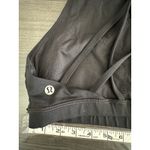 Lululemon  Women's 4 Black Free to Be Serene HighNeck Sports Bra Strappy Back Photo 2