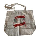 Always a cat lady graphic tote bag, kitty, cat love Red Photo 0