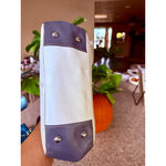 Coach  White Gray Gallery‎ Leather Tote Bag One Size Photo 4