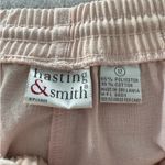 Hasting & Smith Hastings and Smith size 12 light pink elastic waist pants Photo 8