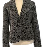 Calvin Klein | Animal print tweed blazer Photo 0