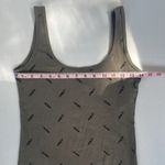 Atmosphere Green Feather Sleeveless Tank Dress Size 6 Photo 6