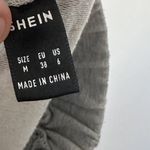 SheIn Grey Colorblock Two Tone Elastic Waist Jogger Sweatpants - Size: Medium Photo 1