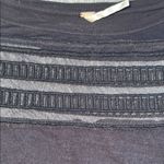 Free People Black mesh see through Long Sleeve Top size S Photo 3