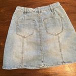 Mossimo jean skirt button down front size 2 Photo 1