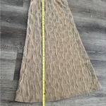 With Harper Lu Women’s Textured 2 Piece Maxi Skirt Set Tan Photo 10