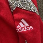 Adidas Furst of a Kind Chicago Bulls hoodie sweatshirt red glitter stars red medium Photo 4