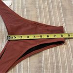 Somerfield Swim Reethi High Cut Cheeky Ribbed Bikini Bottom in Bloom Large NWT Photo 8