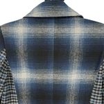 7 For All Mankind ‎ Mixed Plaid Double Breasted Wool Blend Blazer Jacket Size XS Photo 7