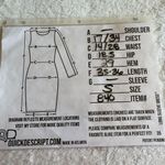 Beach Lunch Lounge Striped Ayesha Dress Womens Sz S Linen Blue Sleeveless Photo 2