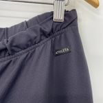 Athleta  Yoga Pants Wide Leg High Rise Stretchy Knit Dark Gray Womens MP Photo 3