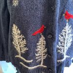 Classic Elements Snowflake cardinal sweater L Photo 1