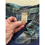 Faded Glory  Shirt Sweater Layered Tunic Top Collared Blue Size L Photo 4